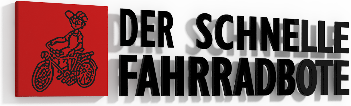 Der schnelle Fahrradbote